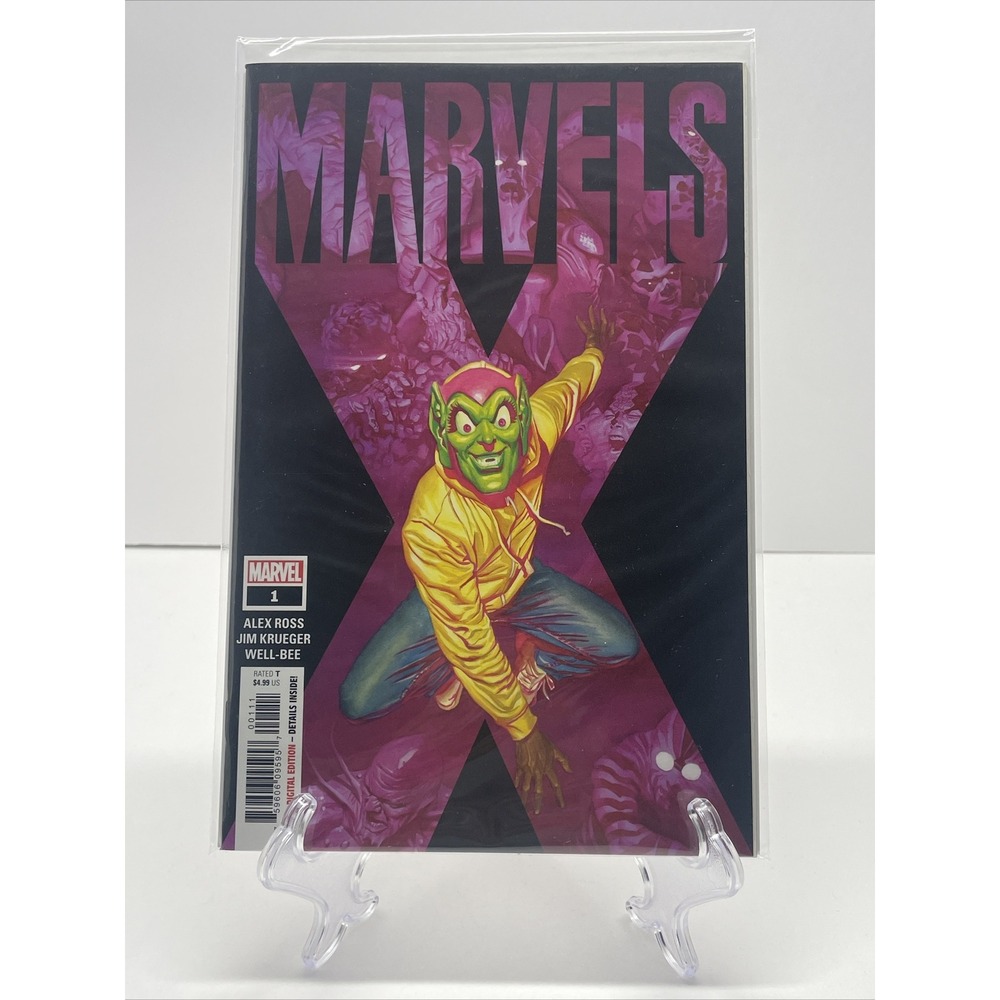 💥 MARVELS X #1 ALEX ROSS VARIANT Marvel Comics 2020 Spider-Man